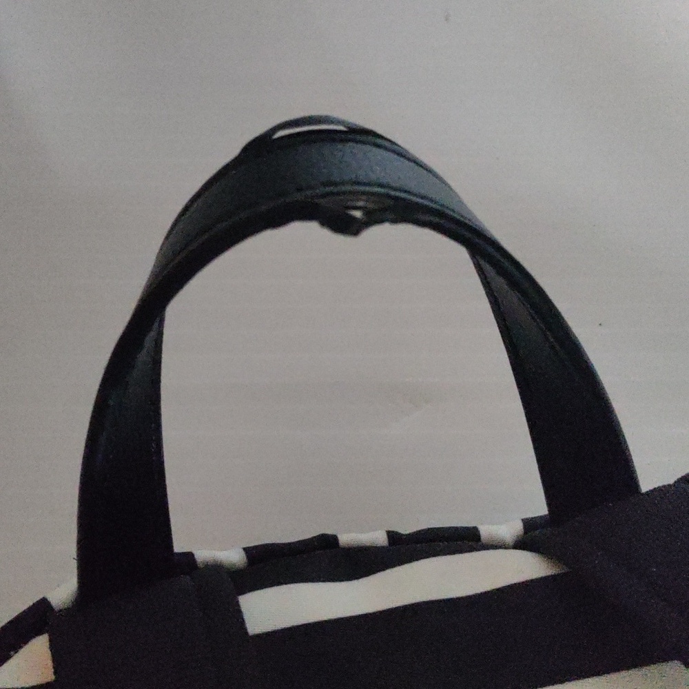 Kate Spade Black & White Backpack large - Picture 16 of 16